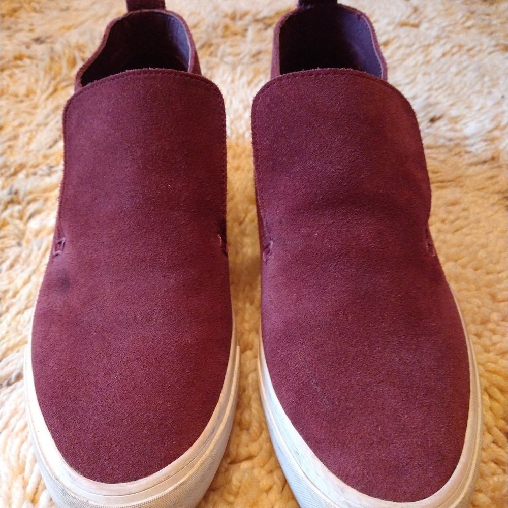 SeaVees Purple Suede Slip-On Sneakers